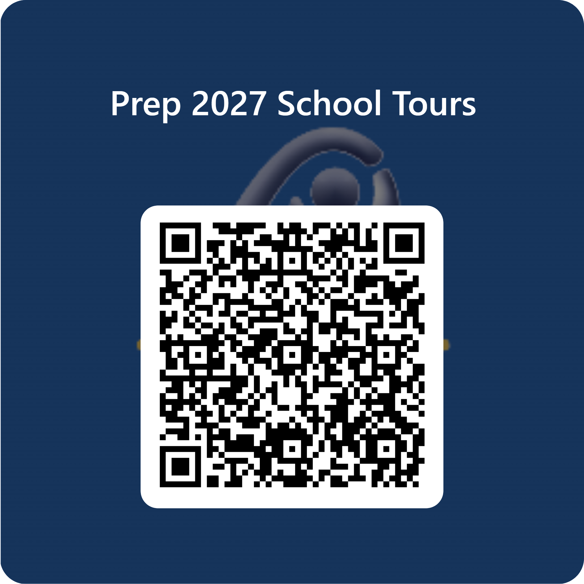QRCode for Prep 2027 School Tours